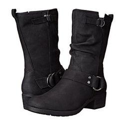 Incaltaminte Femei Hush Puppies Emelee Overton Black Leather