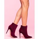 Incaltaminte Femei CheapChic Quentin Tough Love Bootie WineBurgundy