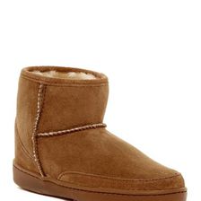 Incaltaminte Femei Minnetonka Genuine Sheepskin Ankle High Pug Boot Women TAN