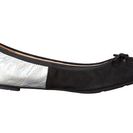 Incaltaminte Femei Cole Haan Manhattan Demi Ballet Black NubuckSilver Crackle