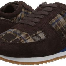 Bella-Vita Emile Dark Brown Suede/Brown Plaid Flannel