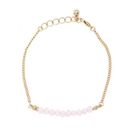 Bijuterii Femei Forever21 Faux Stone Bracelet Set Goldpink
