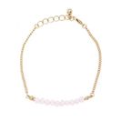 Bijuterii Femei Forever21 Faux Stone Bracelet Set Goldpink