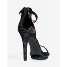 Incaltaminte Femei CheapChic Amy-01 Velvet Rope Platform Black