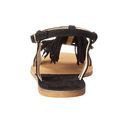 Incaltaminte Femei Chinese Laundry Tommy Fringe Sandal Black Kid Suede
