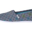 Incaltaminte Femei TOMS Seasonal Classics NavyMulti Canvas Vintage Tile