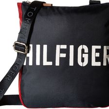 Tommy Hilfiger Hilfiger Color Block - Flat Crossbody Navy/Red