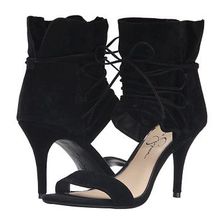 Incaltaminte Femei Jessica Simpson Madeena Black Luxe Kid Suede