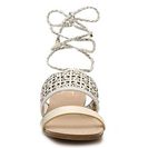 Incaltaminte Femei Marc Fisher Kela Flat Sandal WhiteGold