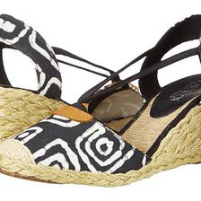 Incaltaminte Femei LAUREN Ralph Lauren Cala BlackWhite Batik Tribal Cotton