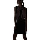 Accesorii Femei Echo Design Solid Bias Ruffle Wrap Black