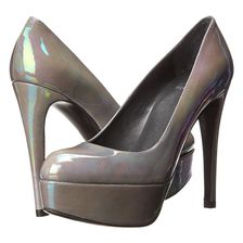 Stuart Weitzman Mae Lead Petrol Patent