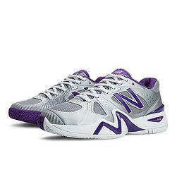 Incaltaminte Femei New Balance Womens Court 1296 Silver with Purple