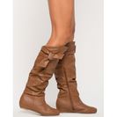 Incaltaminte Femei CheapChic All Day Boot Cognac