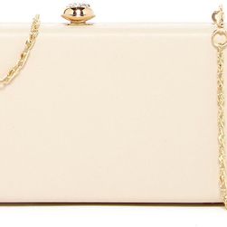 Deux Lux Darling Box Clutch IVORY