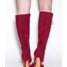 Incaltaminte Femei CheapChic Major Influence Lace-up Boots Wine