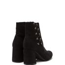 Incaltaminte Femei CheapChic Lace To The Top Chunky Booties Black