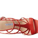 Incaltaminte Femei Charles by Charles David Onia Coral Red Leather