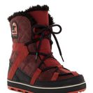 Incaltaminte Femei SOREL Glacy Explorer Shortie Faux Fur Lined Boot MADDER BROWN