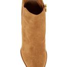 Incaltaminte Femei Franco Sarto Dipali Suede Snake Embossed Bootie CAMEL