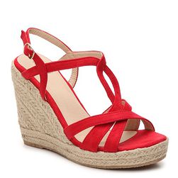 Incaltaminte Femei GC Shoes Cali Wedge Sandal Red