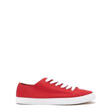 Incaltaminte Femei Forever21 Canvas Plimsolls Red