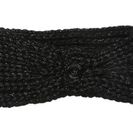 Accesorii Femei Calvin Klein Metallic Shaker Stitch Headband Black