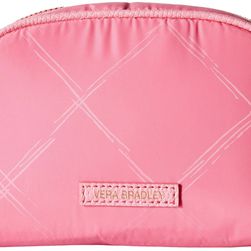 Vera Bradley Luggage Preppy Poly Small Cosmetic Blossom Pink