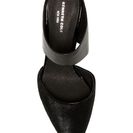 Incaltaminte Femei Kenneth Cole New York Wendy Genuine Cow Fur Ankle Pump BLACK