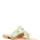 Incaltaminte Femei Jack Rogers Nantucket Flip Flop Sandal MINT-GOLD