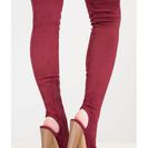 Incaltaminte Femei CheapChic Model Life Over-the-knee Peep-toe Boots Wine