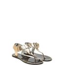 Incaltaminte Femei CheapChic Venomous Vixen Metallic Sandals Black