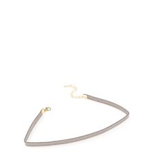 Bijuterii Femei CheapChic She\'s All That Faux Suede Choker Grey