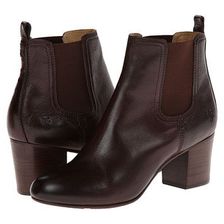 Incaltaminte Femei Frye Stella Chelsea Short Dark Brown Soft Vintage Leather