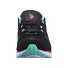 Incaltaminte Femei US Polo Assn Jessica BlackFuchsiaMint