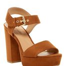 Incaltaminte Femei ZiGiny Gretta Platform Sandal TAN SUDTE