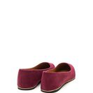 Incaltaminte Femei CheapChic Full Gleam Ahead Pointy Faux Suede Flats Wine