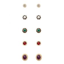 Bijuterii Femei Forever21 Ornate Stud Set Goldmulti