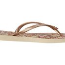 Incaltaminte Femei Havaianas Slim Thematic Flip Flops Beige 1