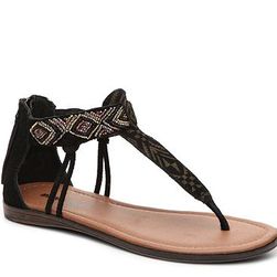 Incaltaminte Femei Minnetonka Antigua Flat Sandal Black