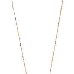 Vince Camuto Pave Flat Horn Pendant Necklace Worn Gold/Crystal
