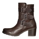 Incaltaminte Femei Clarks Fernwood Lake Dark Brown Combination Leather