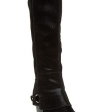 Incaltaminte Femei Fergalicious Lexy Knee High Chunky Heel Boot Black