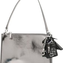 Opening Ceremony Zipped Clutch SILVER