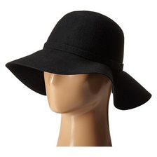 Accesorii Femei Steve Madden Felt Floppy Hat w Self Band Black