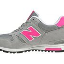 Incaltaminte Femei New Balance Womens Retro Running 565 Grey with Pink