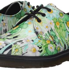Dr. Martens 1461 3-Eye Shoe Green Paint Slick Backhand