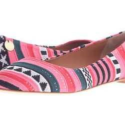 Incaltaminte Femei Missoni Star Stripe Pink Ballet Shoes Red