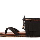 Incaltaminte Femei MIA Native Flat Sandal Black