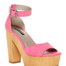 Incaltaminte Femei Michael Antonio Toy Peep Toe Heel Pink